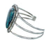 Genuine Turquoise Sterling Silver Navajo Cuff Bracelet TX10104