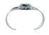 Genuine Navajo Turquoise Sterling Silver Cuff Bracelet TX10105