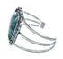 Genuine Navajo Turquoise Sterling Silver Cuff Bracelet TX10107