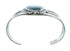 Genuine Navajo Turquoise Sterling Silver Cuff Bracelet TX10107