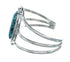Native American Navajo Turquoise Sterling Silver Cuff Bracelet TX10108