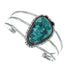 Native American Navajo Turquoise Sterling Silver Cuff Bracelet TX10109