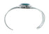 Native American Navajo Turquoise Sterling Silver Cuff Bracelet TX10109
