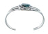 Native American Navajo Turquoise Sterling Silver Cuff Bracelet TX10110