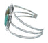 Genuine Native American Turquoise Sterling Silver Navajo Cuff Bracelet TX10114