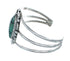 Genuine Native American Turquoise Sterling Silver Navajo Cuff Bracelet TX10115