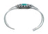 Sterling Silver Navajo Turquoise Cuff Bracelet TX10117