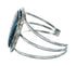 Native American Navajo Turquoise Sterling Silver Cuff Bracelet TX10119