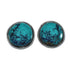 Native American Navajo Turquoise Sterling Silver Post Earrings TX10028