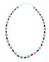 Navajo Multicolor Sterling Silver Necklace Set TX10134
