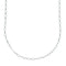 Genuine Sterling Silver Adjustable Link Chain 24" Necklace TX10159