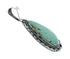 Native American Navajo Turquoise Sterling Silver Pendant Jewelry TX10038