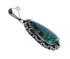 Native American Navajo Turquoise Sterling Silver Pendant Jewelry TX10040