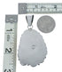 Native American Navajo Turquoise Sterling Silver Pendant Jewelry TX10040