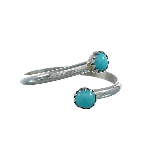 Southwestern Turquoise Adjustable Ring Size 4, 5, 6 TX10087