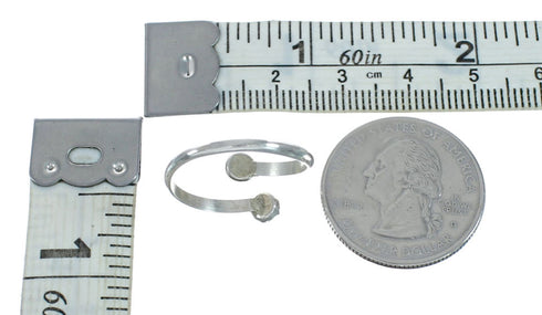 Southwestern Turquoise Adjustable Ring Size 3, 4, 5 TX10088