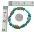 Turquoise Southwest Bead Stretch Bracelet TX10161