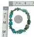 Turquoise Southwest Bead Stretch Bracelet TX10162