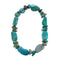 Turquoise Southwest Bead Stretch Bracelet TX10163