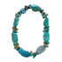 Turquoise Southwest Bead Stretch Bracelet TX10163