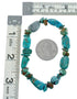 Turquoise Southwest Bead Stretch Bracelet TX10163