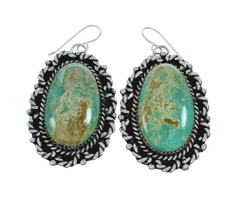 Navajo Kingman Turquoise Sterling Silver Naja Squash Blossom Necklace Set TX10190