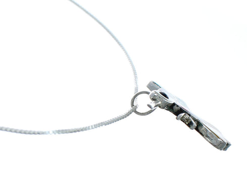 Hummingbird Multicolor Inlay Sterling Silver Box Chain Necklace Pendant Set TX10219