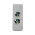 Navajo Flower Inlay Sterling Silver Money Clip TX10207