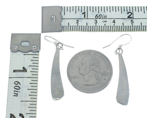 Authentic Sterling Silver Multicolor Hook Dangle Earrings TX10229