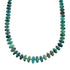 Sterling Silver Navajo Turquoise Bead Necklace TX10244