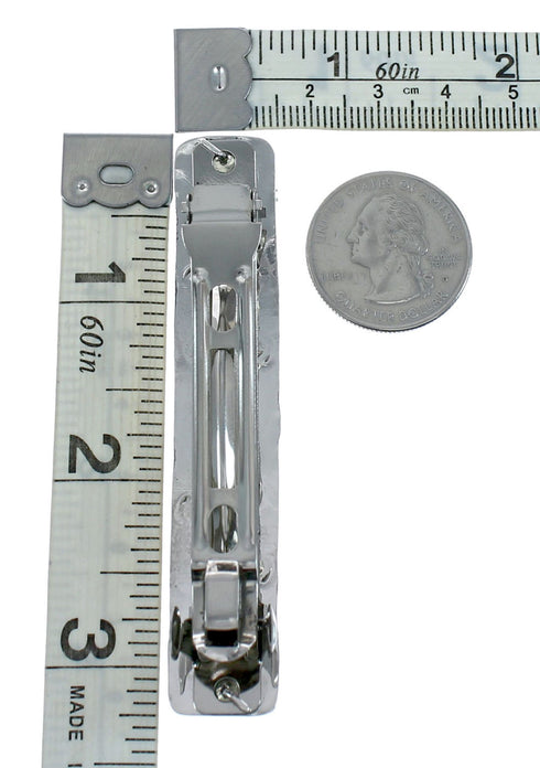 Sterling Silver Native American Navajo Hair Barrette TX10272