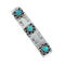 Sterling Silver Native American Navajo Hair Barrette TX10273