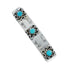 Sterling Silver Native American Navajo Hair Barrette TX10273