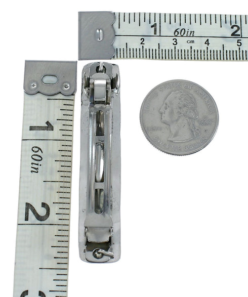 Sterling Silver Native American Navajo Hair Barrette TX10273