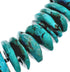 Southwestern Turquoise Genuine Sterling Silver Bead Necklace TX10250
