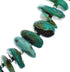 Southwestern Turquoise Genuine Sterling Silver Bead Necklace TX10251