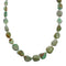Genuine Sterling Silver Navajo Turquoise Bead Necklace TX10264
