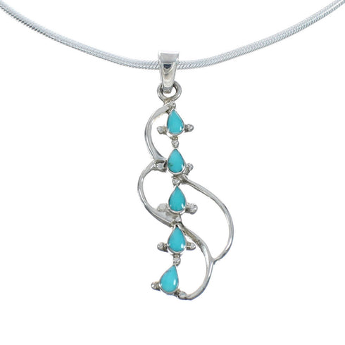 Genuine Turquoise Sterling Silver Italian Snake Chain 16" Necklace Set TX10268