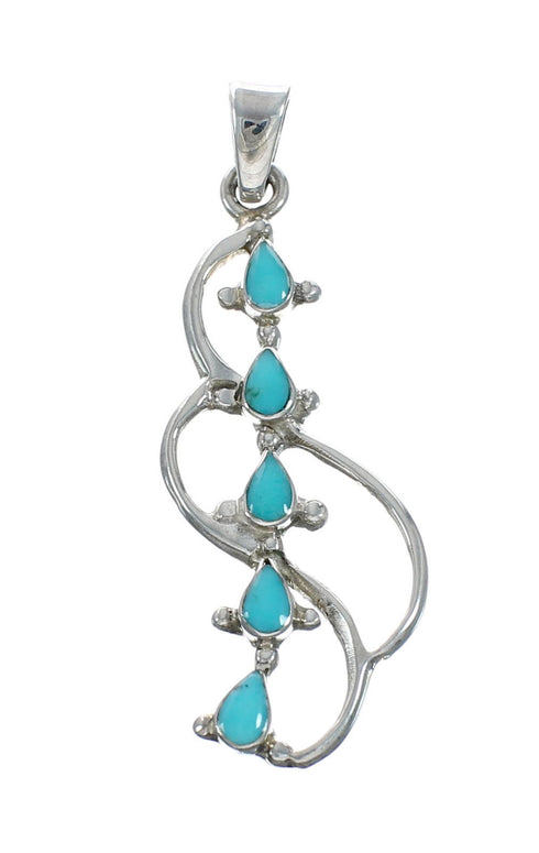 Genuine Turquoise Sterling Silver Italian Snake Chain 16" Necklace Set TX10268