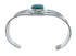 Native American Turquoise Sterling Silver Tear Drop Navajo Cuff Bracelet TX10259