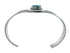 Genuine Turquoise Sterling Silver Tear Drop Navajo Cuff Bracelet TX10288