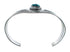 Genuine Turquoise Sterling Silver Tear Drop Navajo Cuff Bracelet TX10291