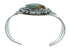 Native American Navajo Sterling Silver Turquoise Cuff Bracelet TX10310