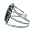 Native American Navajo Sterling Silver Turquoise Cuff Bracelet TX10311