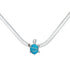 Southwestern Turquoise Sterling Silver Turtle Collar Necklace TX10308