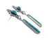 Southwest Turquoise And Sterling Silver Post Dangle Earrings TX11350