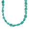 Genuine Sterling Silver And Turquoise Bead Necklace TX10312