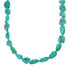 Genuine Sterling Silver And Turquoise Bead Necklace TX10312