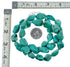 Genuine Sterling Silver And Turquoise Bead Necklace TX10312