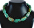 Genuine Navajo Sterling Silver And Turquoise Bead Necklace TX10313